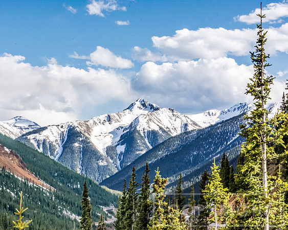 Rocky Mountain on Million-Dollar Highway