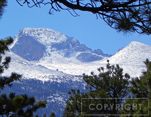 Snow in Rocky Mountain National Park