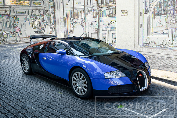 Veyron in London