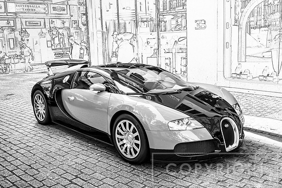 Veyron in London