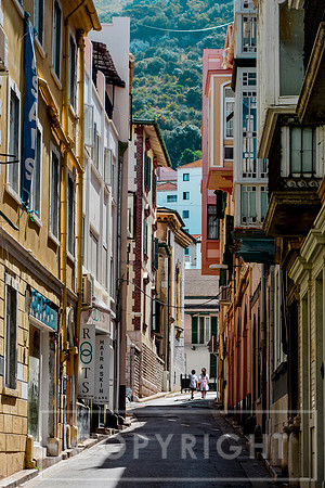 Off to Church in Gibraltar